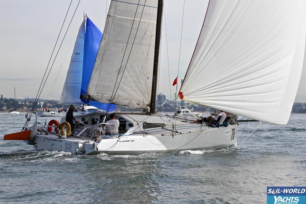 Hupane - Open40 - ANZ Fiji Race Start - June 4, 2016 © Richard Gladwell www.photosport.co.nz